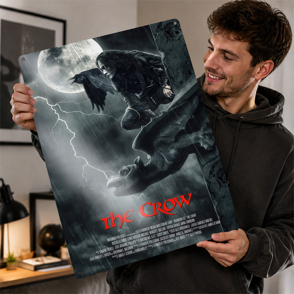 Home Cinema Films - لافتة معدنية عتيقة مخصصة بتصميم ملصق