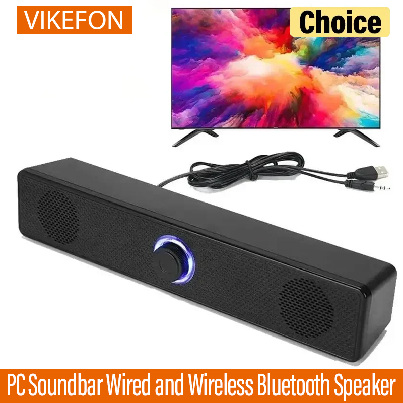 Home Cinema With Wireless Rear Speakers - مكبر صوت سلكي ولاسلكي يعمل بالبلوتوث،