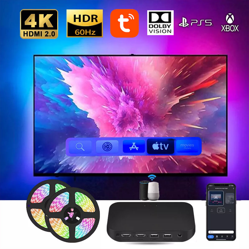 Home Cinema Google - الذكية المحيطة التلفزيون Led الخلفية ل