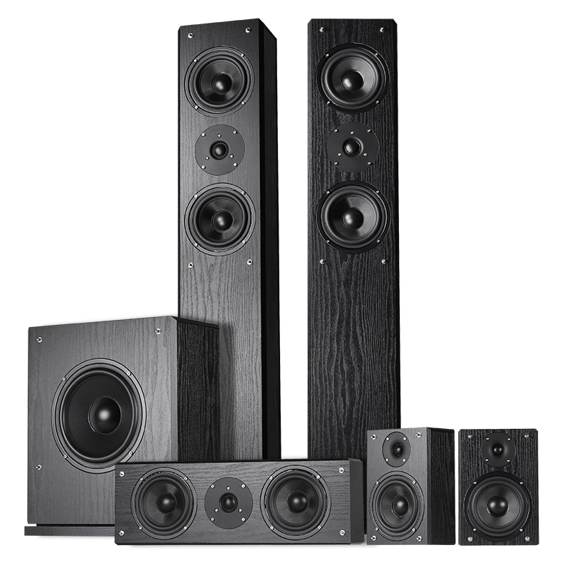 Home Cinema With Wireless Rear Speakers - منتج جديد: نظام مكبرات صوت منزلي