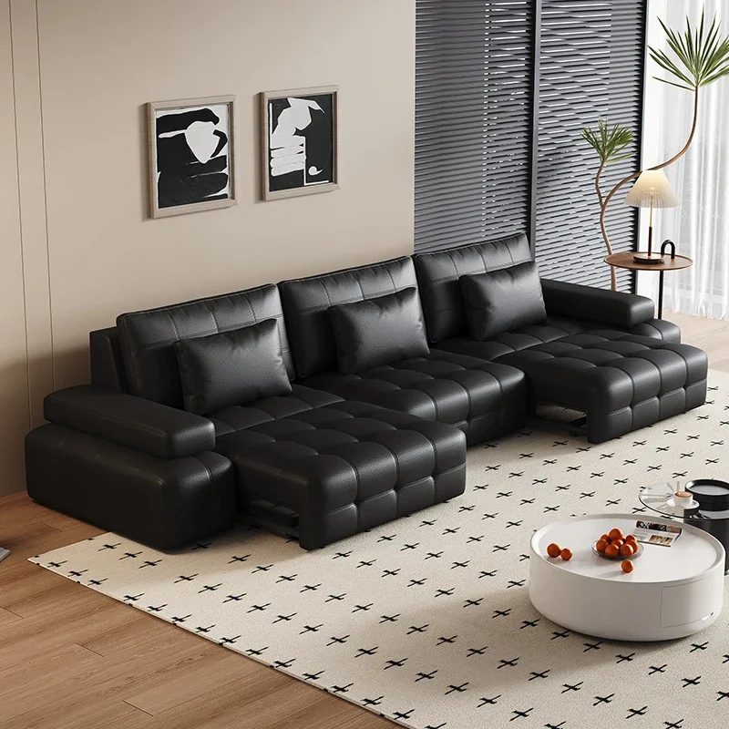 Home Cinema Interiors - أريكة استرخاء قابلة للتمدد بتصميم بسيط،