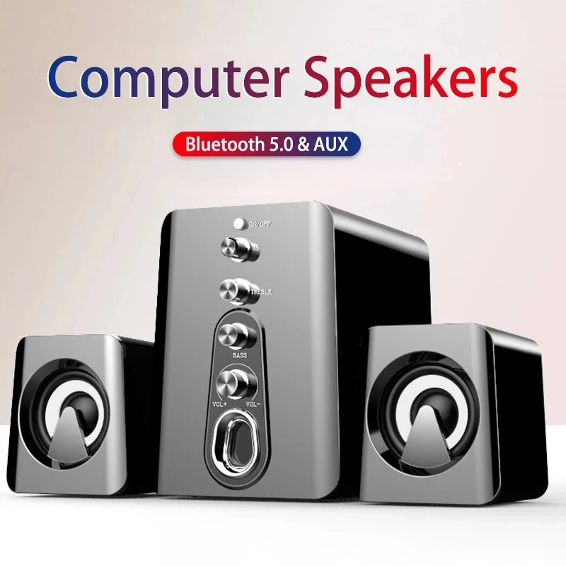 Home Cinema With Wireless Rear Speakers - سماعات الكمبيوتر نظام المسرح المنزلي الكمبيوتر