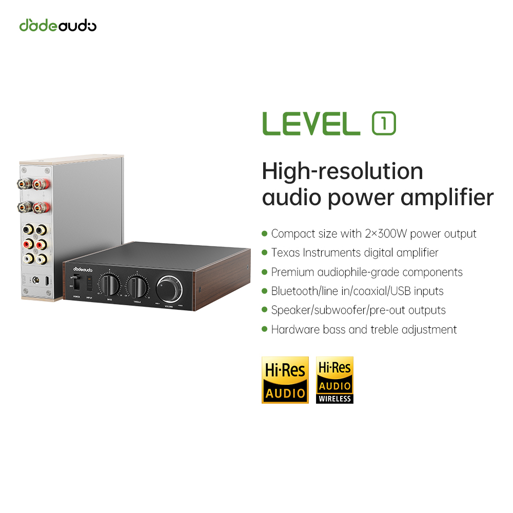 Home Cinema Unit - مضخم صوت JadeAudio Level 1 للمكتب