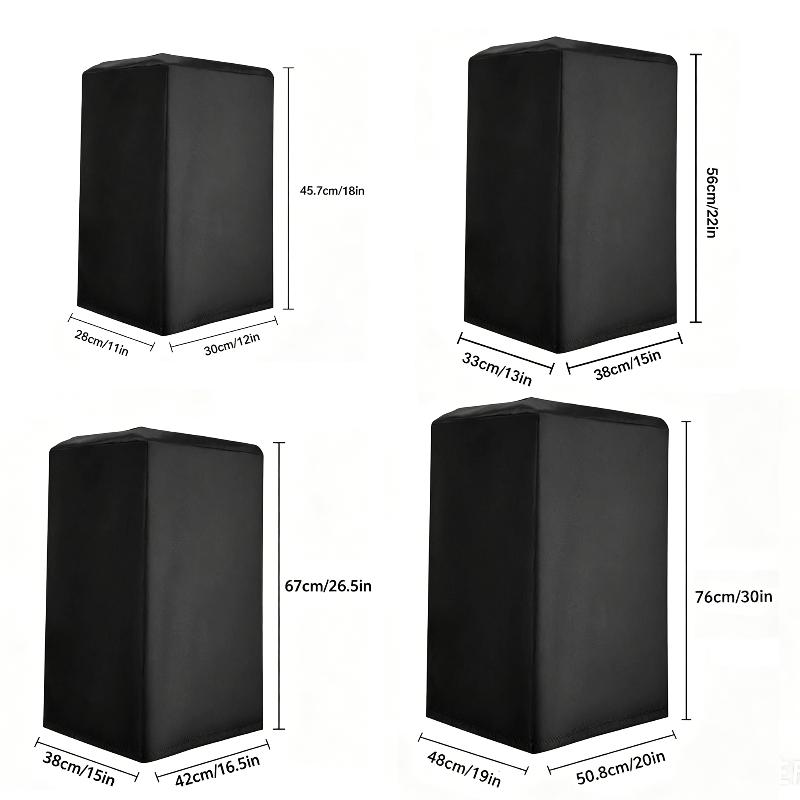 Home Cinema Unit - أغطية مكبرات صوت متعددة الأحجام لأنظمة