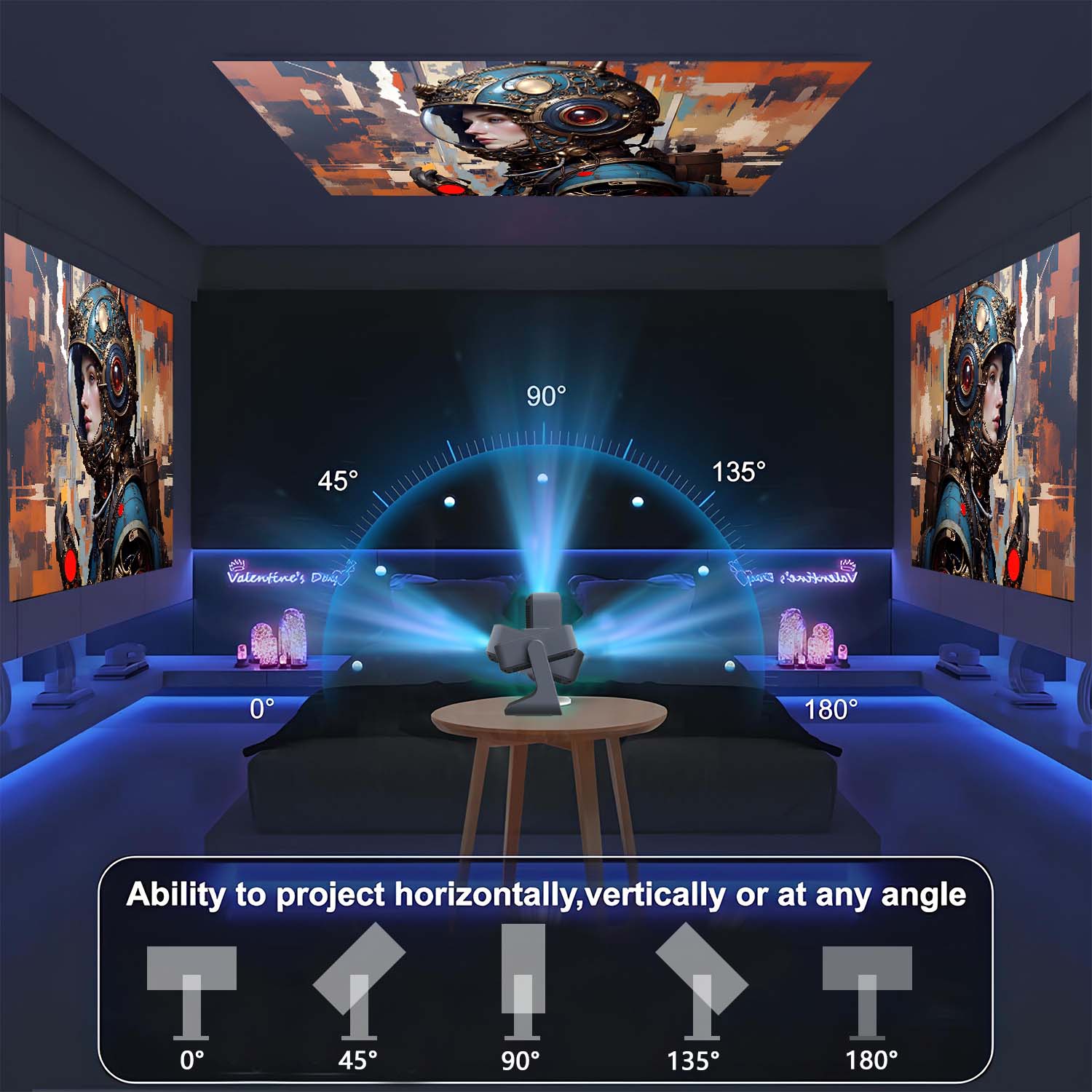جهاز عرض ذكي بشاشة لمس 7 بوصة  - مراجعة Home Cinema Kids وسعره