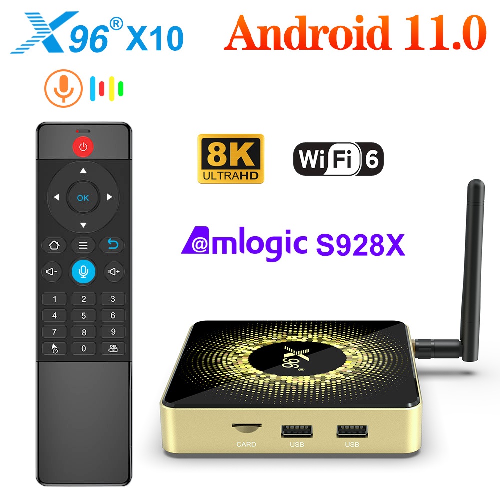 X96 X10 Amlogic S928X-J TV Box - مراجعة Home Cinema Google وسعره