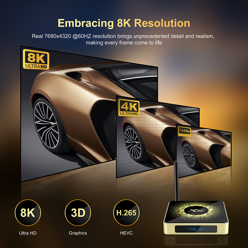 X96 X10 Amlogic S928X-J TV Box - مراجعة Home Cinema Google وسعره