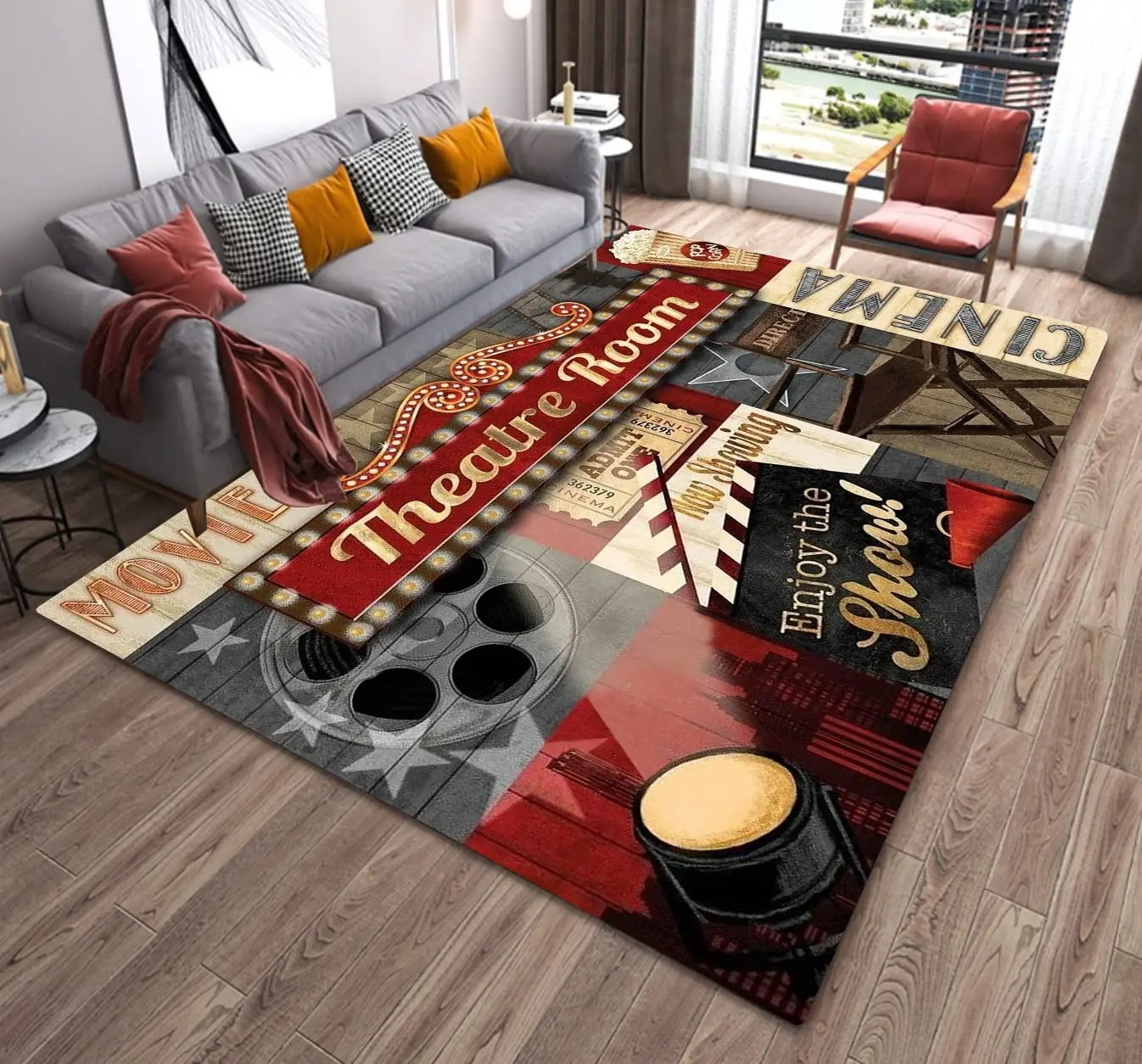 حصيرة باب عتيقة ناعمة مضادة لل - مراجعة Home Cinema Interiors وسعره