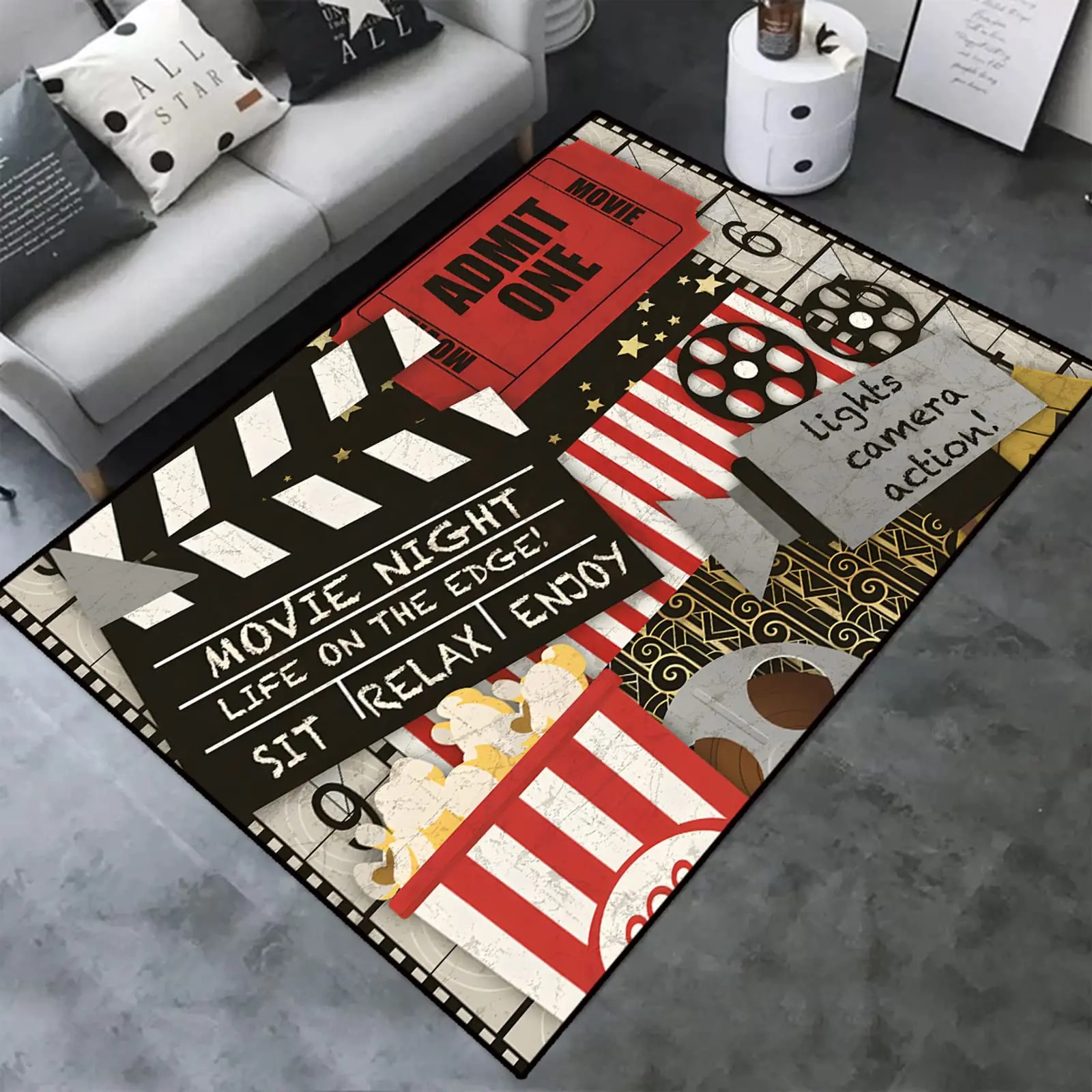 حصيرة باب عتيقة ناعمة مضادة لل - مراجعة Home Cinema Interiors وسعره