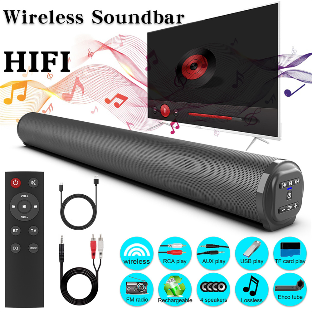 مكبر صوت للتلفزيون، نظام صوت ب - مراجعة Home Cinema With Wireless Rear Speakers وسعره