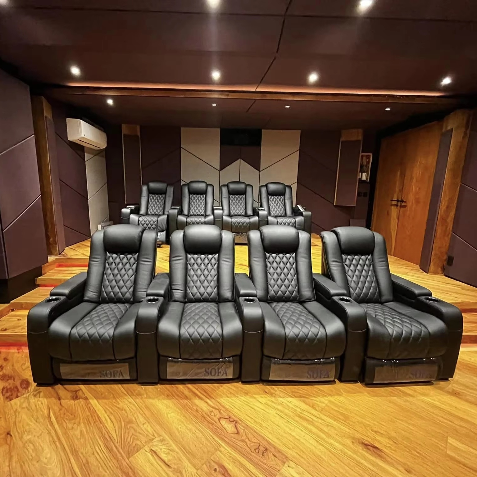 أريكة سينما منزلية كهربائية لغ - مراجعة Home Cinema Interiors وسعره