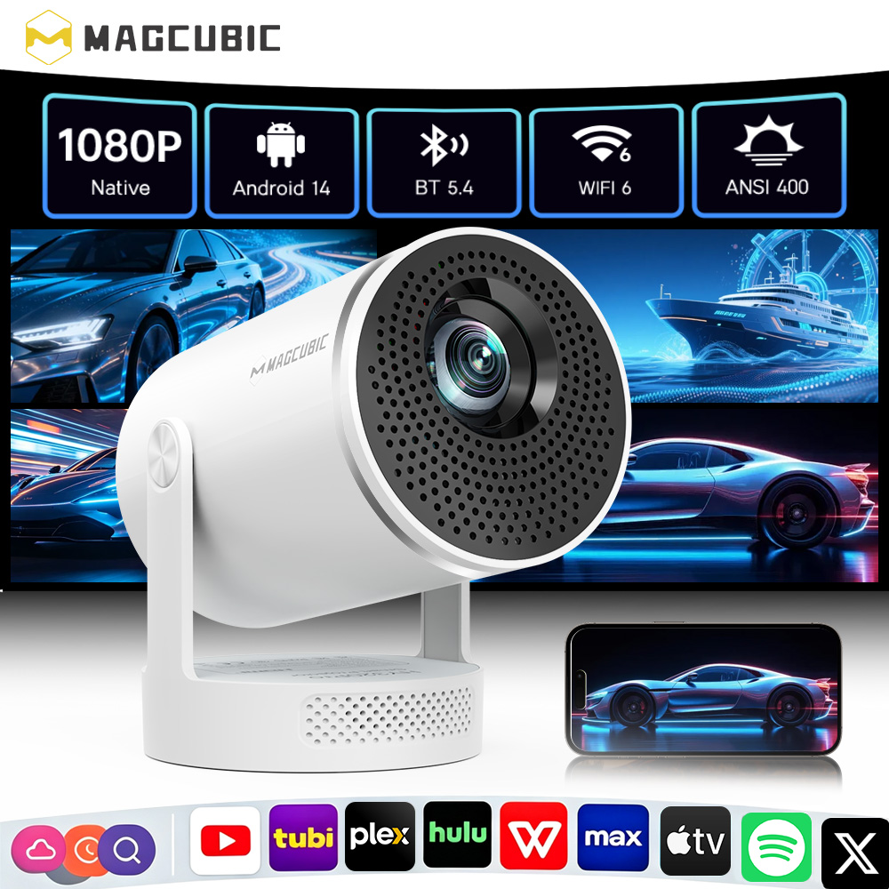 ماجكيوبيك أندرويد 14 جهاز عرض  - مراجعة Home Cinema Night وسعره