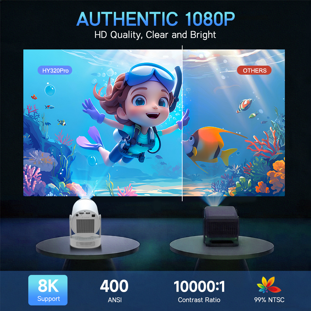ماجكيوبيك أندرويد 14 جهاز عرض  - مراجعة Home Cinema Night وسعره