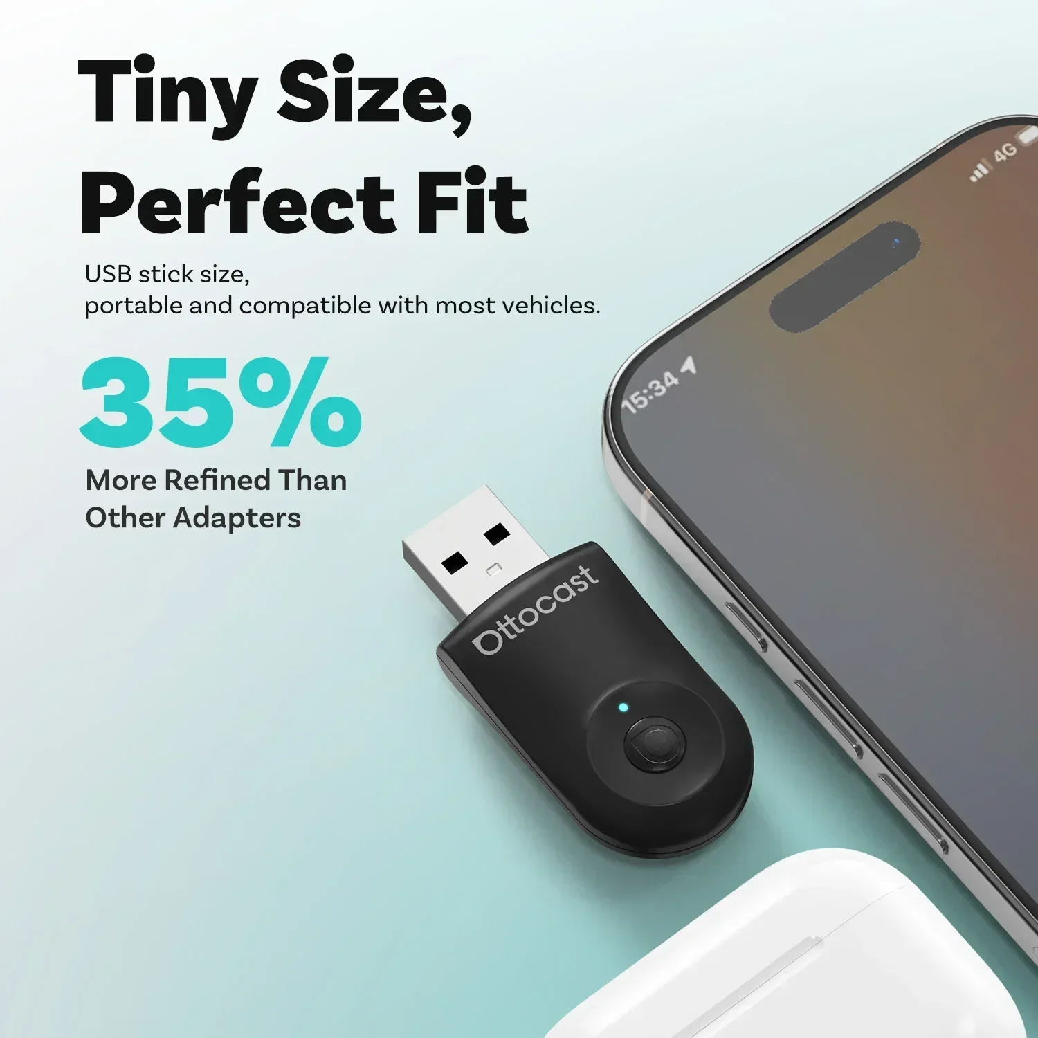 OTTOCAST MINI 2 في 1 سلكي إلى  - مراجعة Smart Tv Stick وسعره