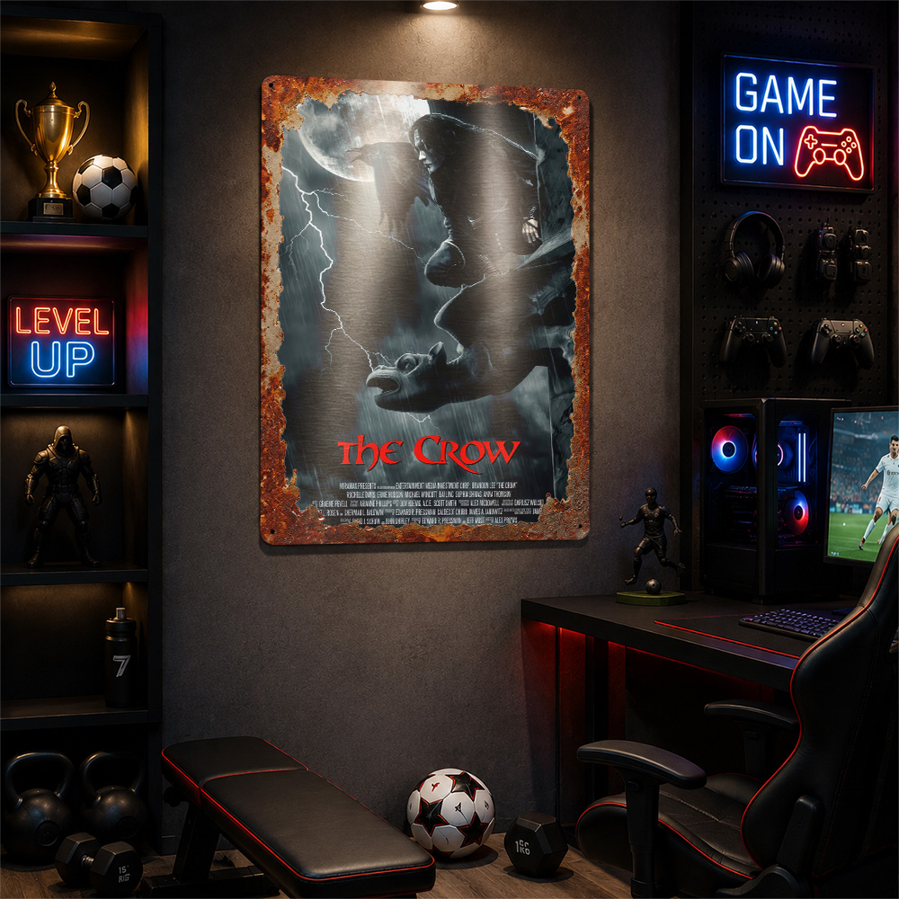 لافتة معدنية عتيقة مخصصة بتصمي - مراجعة Home Cinema Films وسعره
