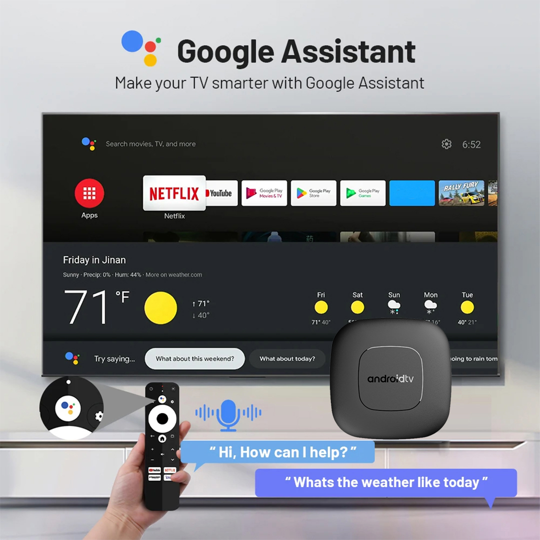 T1 Smart Android TV Box Androi - مراجعة Home Cinema Google وسعره