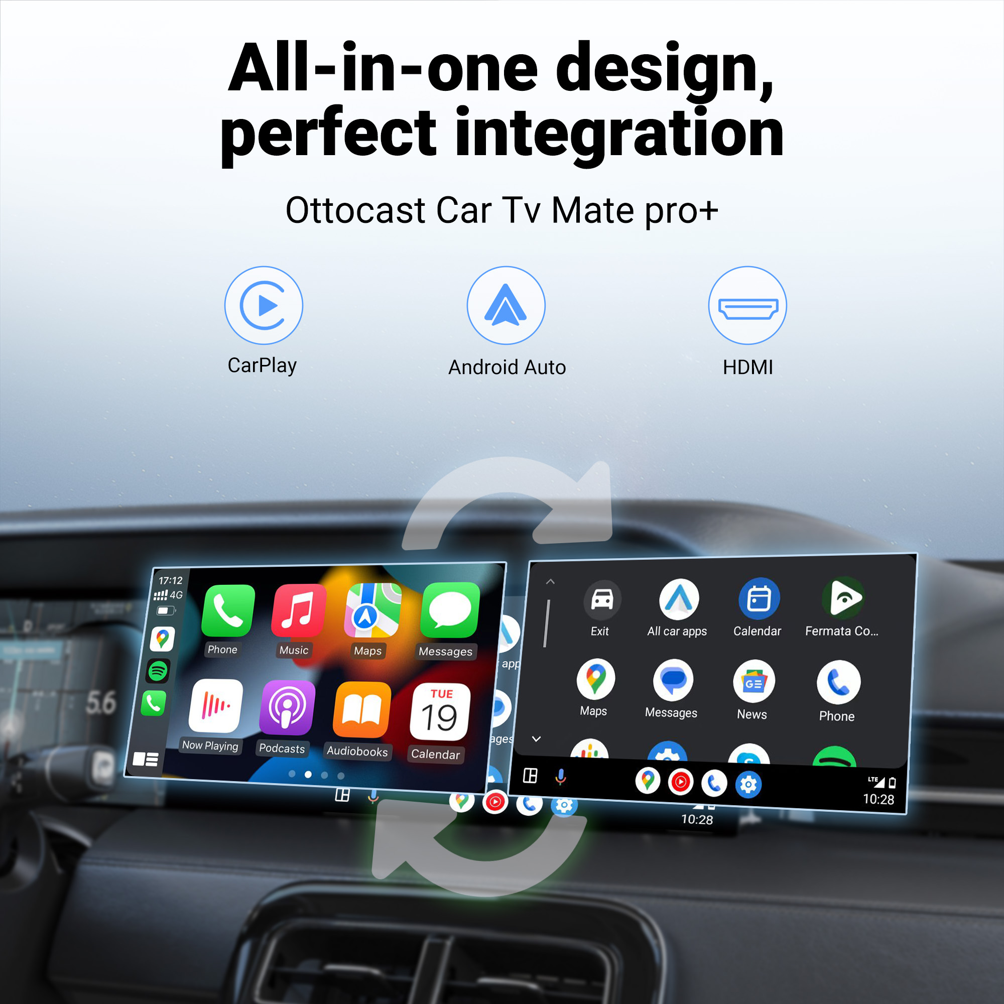 محول Ottocast Car TV Mate Pro  - مراجعة Smart Tv Stick وسعره