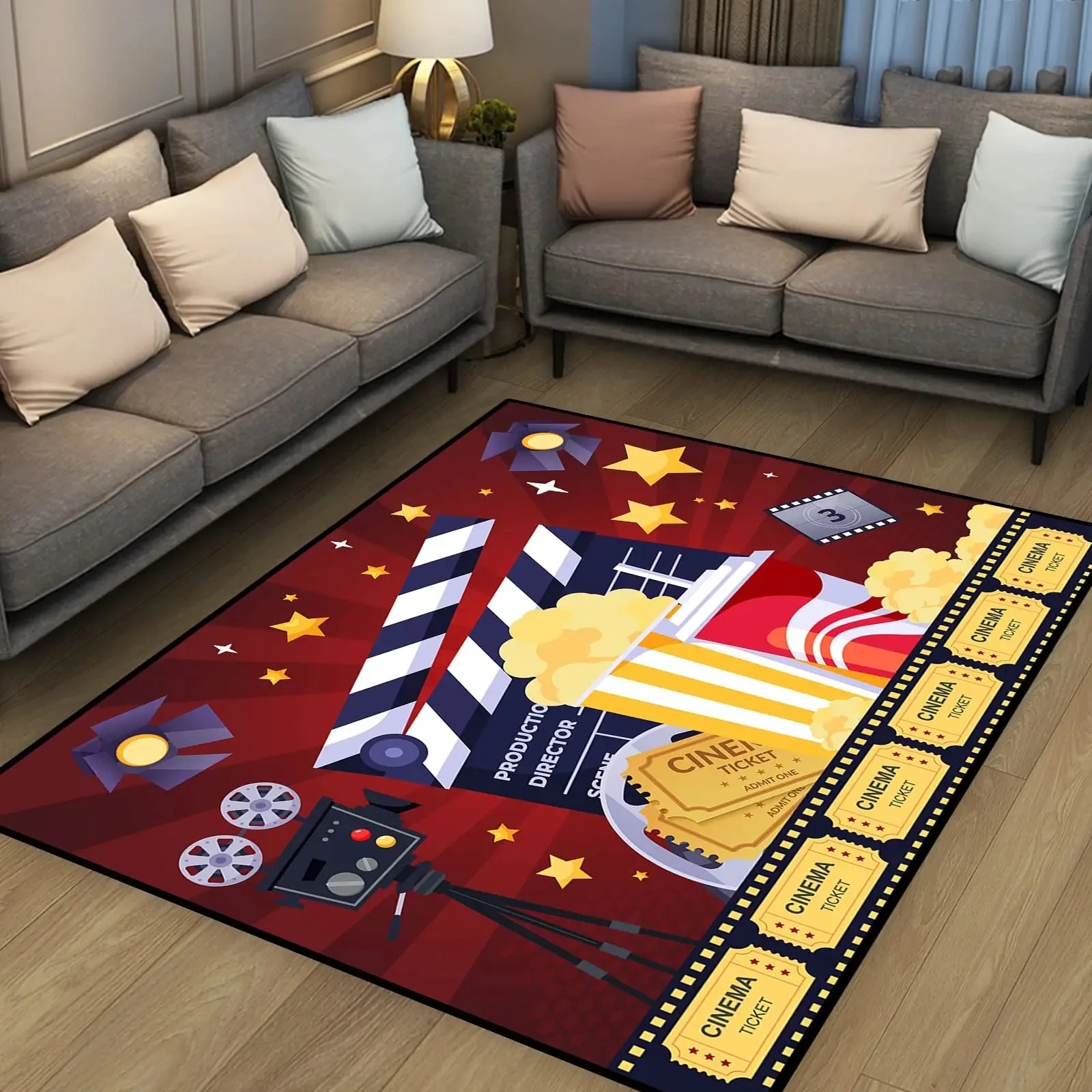 سجادة أرضية ناعمة لمنطقة السين - مراجعة Home Cinema Interiors وسعره