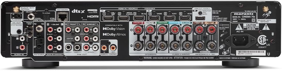 جهاز استقبال مارانتز سينما 70S - مراجعة Home Cinema Receiver وسعره