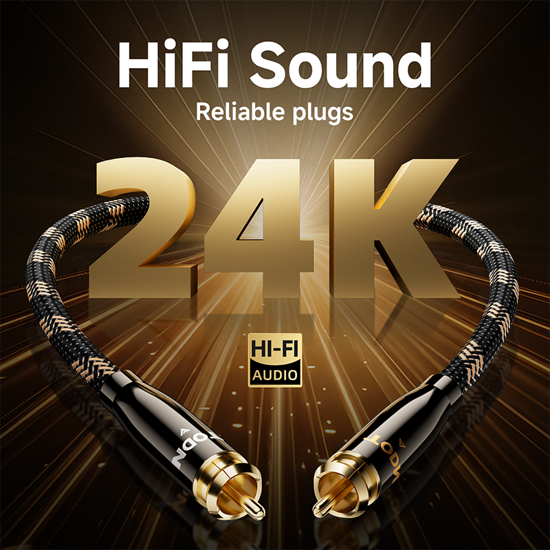 TODN كابل RCA HiFi ستيريو 3.5  - مراجعة Home Cinema Unit وسعره