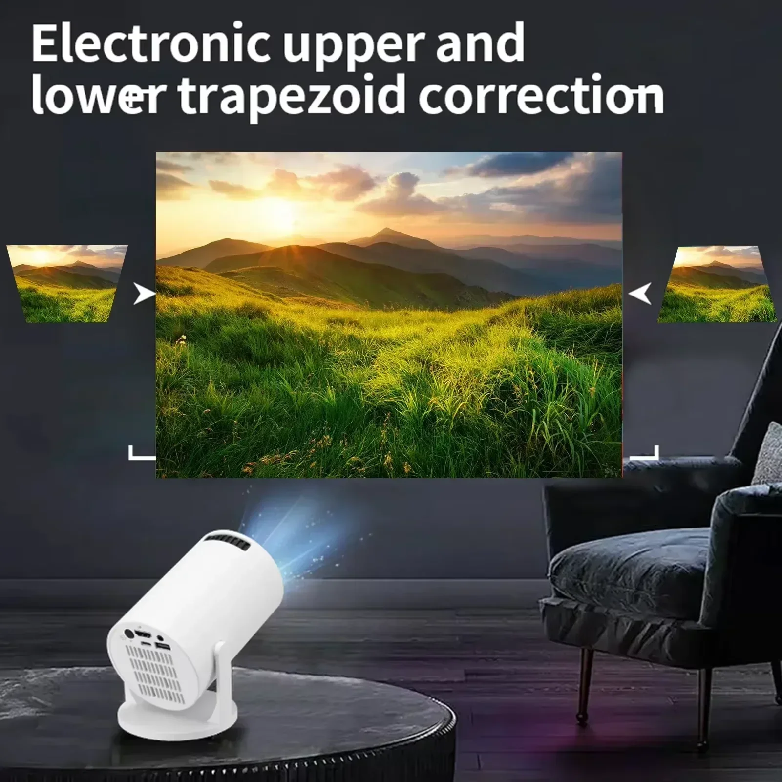 عرض ساخن: جهاز عرض ذكي صغير HY - مراجعة Home Cinema Rack وسعره