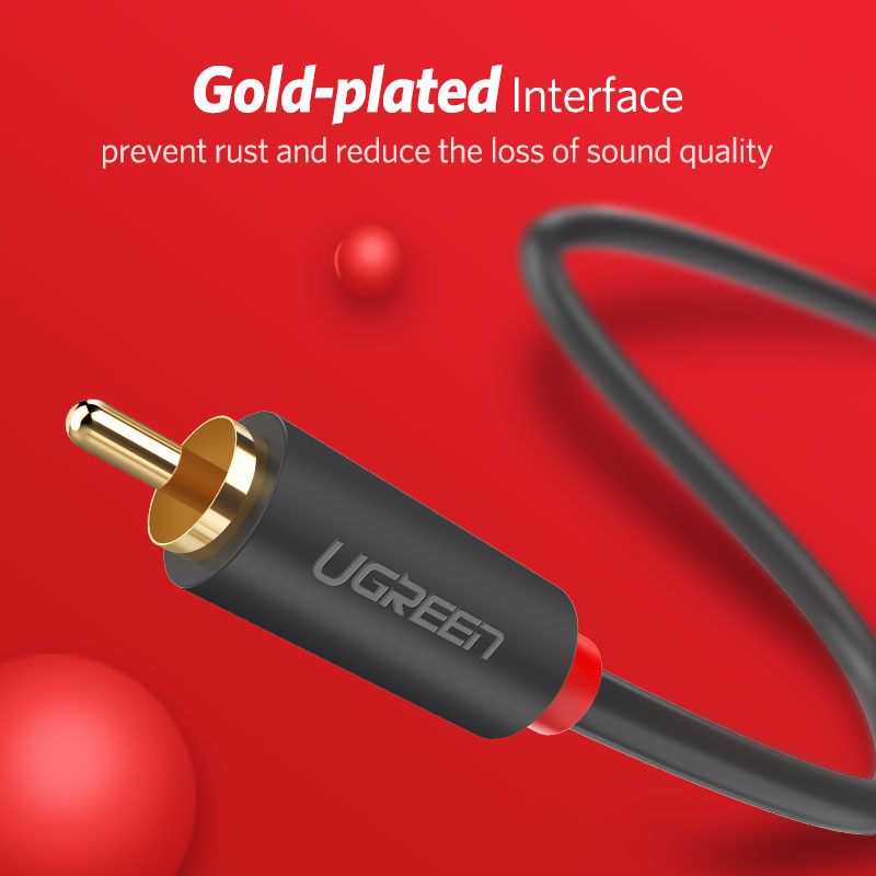 UGREEN 2RCA إلى 2 RCA الذكور إ - مراجعة Home Cinema Unit وسعره