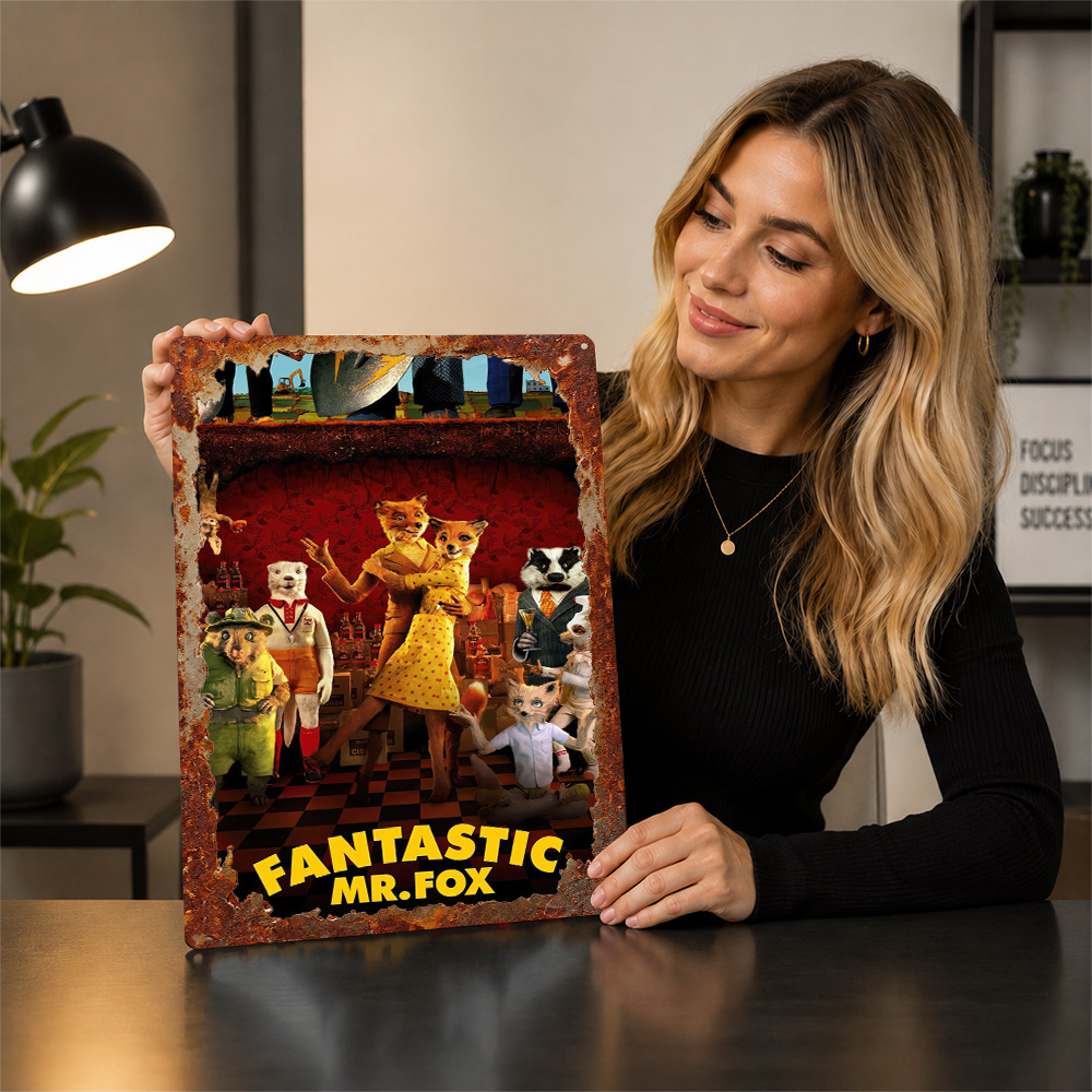 ملصق فيلم فانتاستيك مين فوكس،  - مراجعة Home Cinema Films وسعره