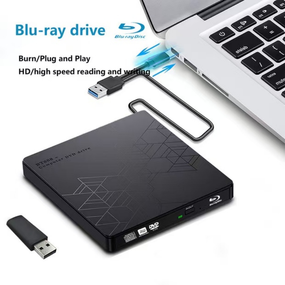 محرك أقراص Blu-ray خارجي 5 في  - مراجعة Blu Ray Disc Player وسعره