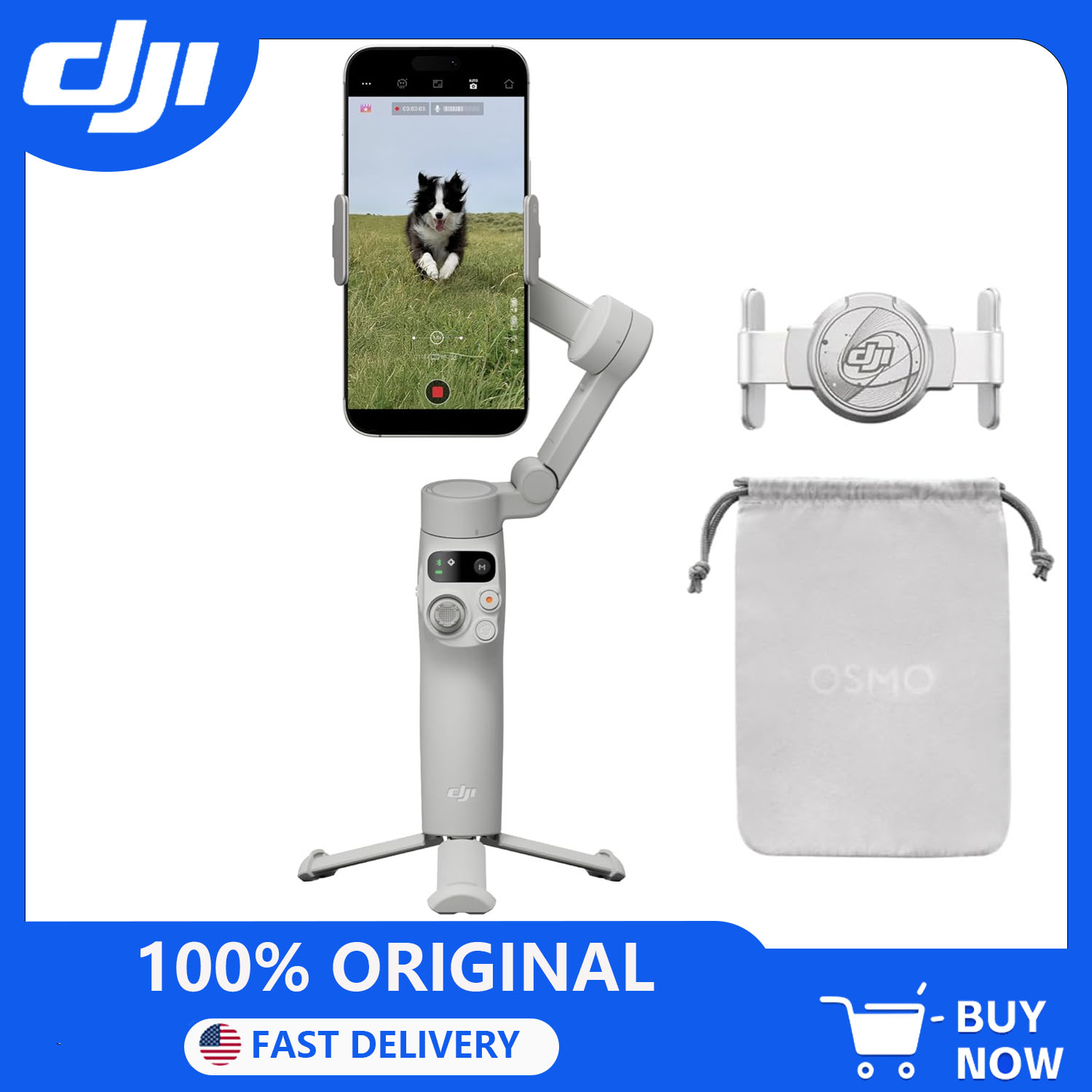 مثبت جيمبال DJI Osmo Mobile 7  - مراجعة Smart Tv Stick وسعره