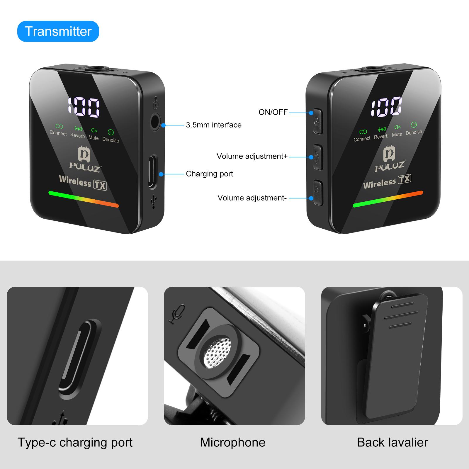 PULUZ مجموعة ميكروفونات لافالي - مراجعة Home Cinema Receiver وسعره