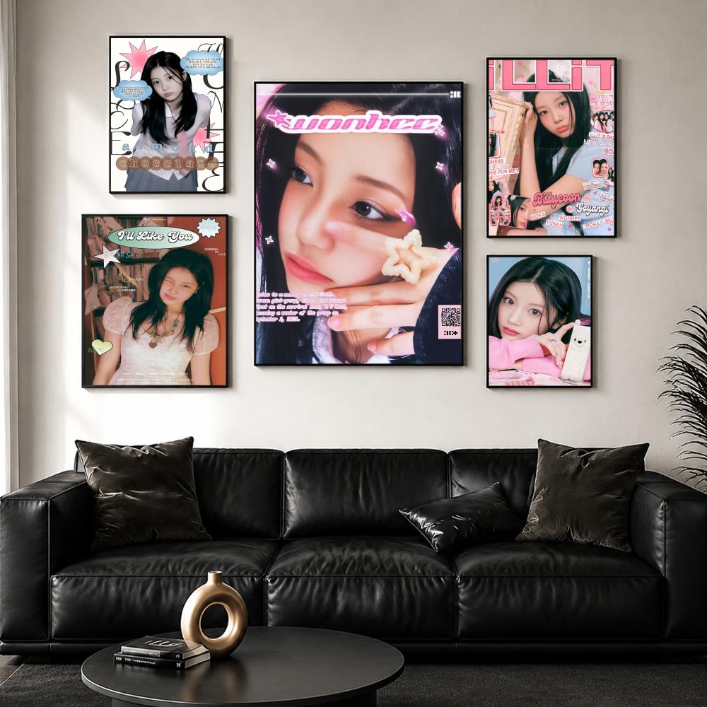 ملصق W-Wonhee I-Illit مثالي ذا - مراجعة Home Cinema Wallpaper وسعره