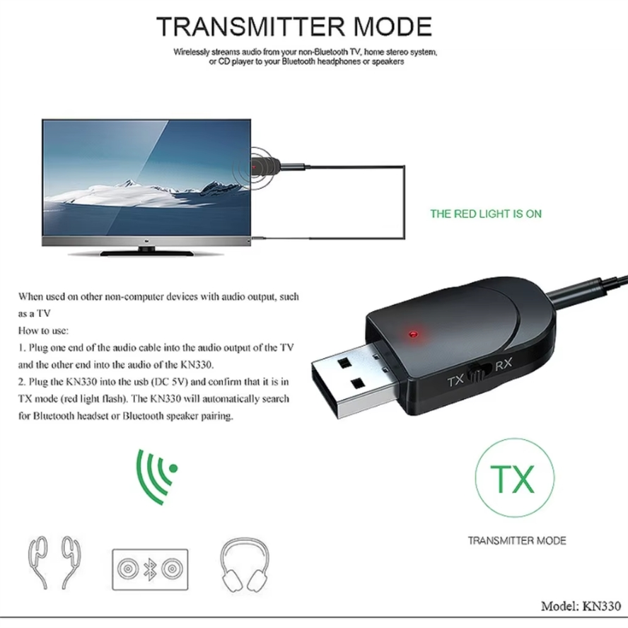 KN330 3 في 1 بلوتوث 5.0 جهاز ر - مراجعة Home Cinema Receiver وسعره