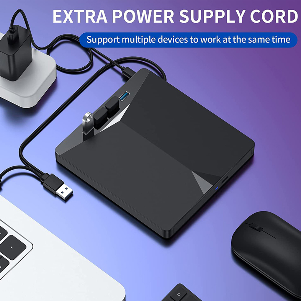 7 in1 USB 3.0 نوع C خارجي CD D - مراجعة Blu Ray Disc Player وسعره