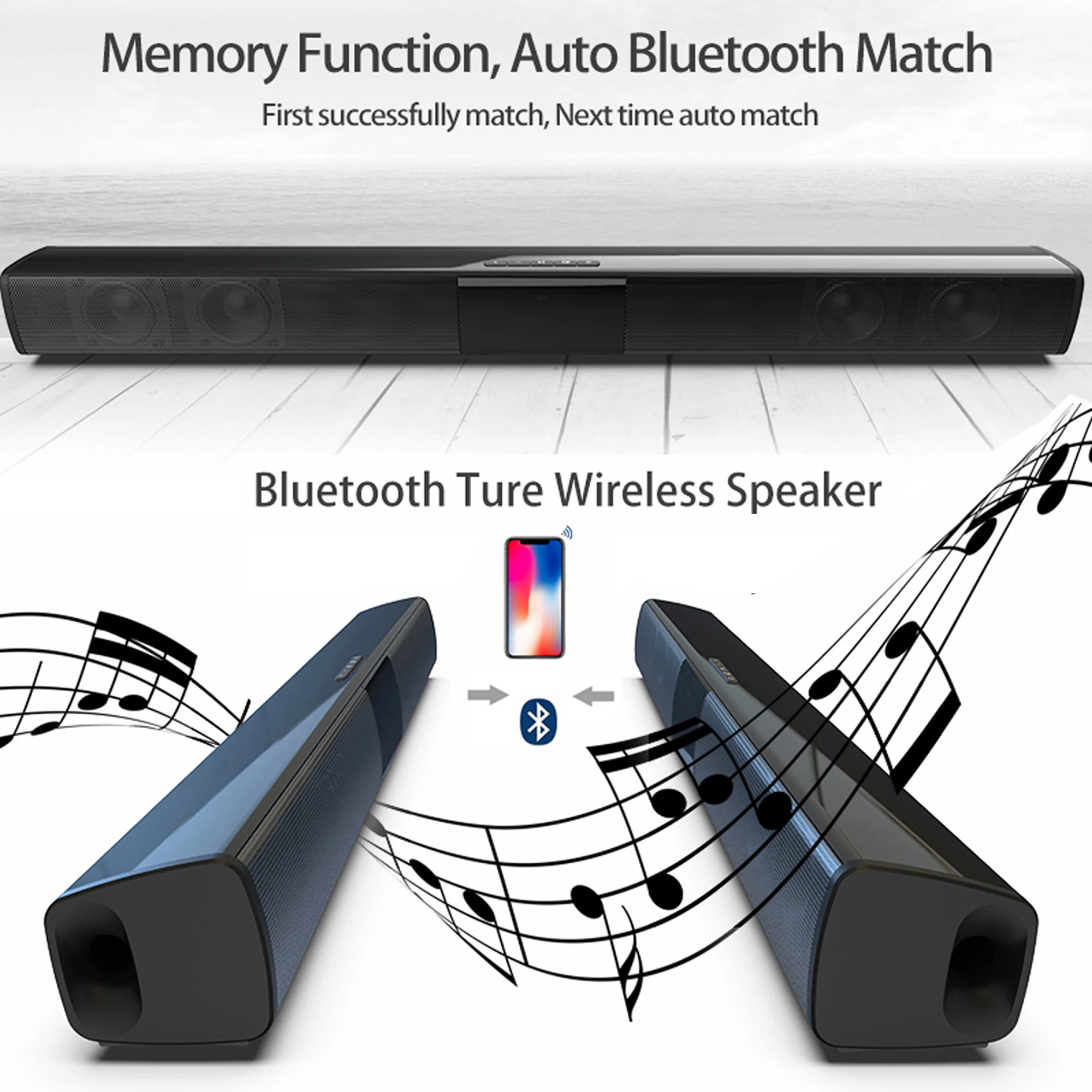 40 واط عالية الطاقة مكبرات الص - مراجعة Home Cinema With Wireless Rear Speakers وسعره