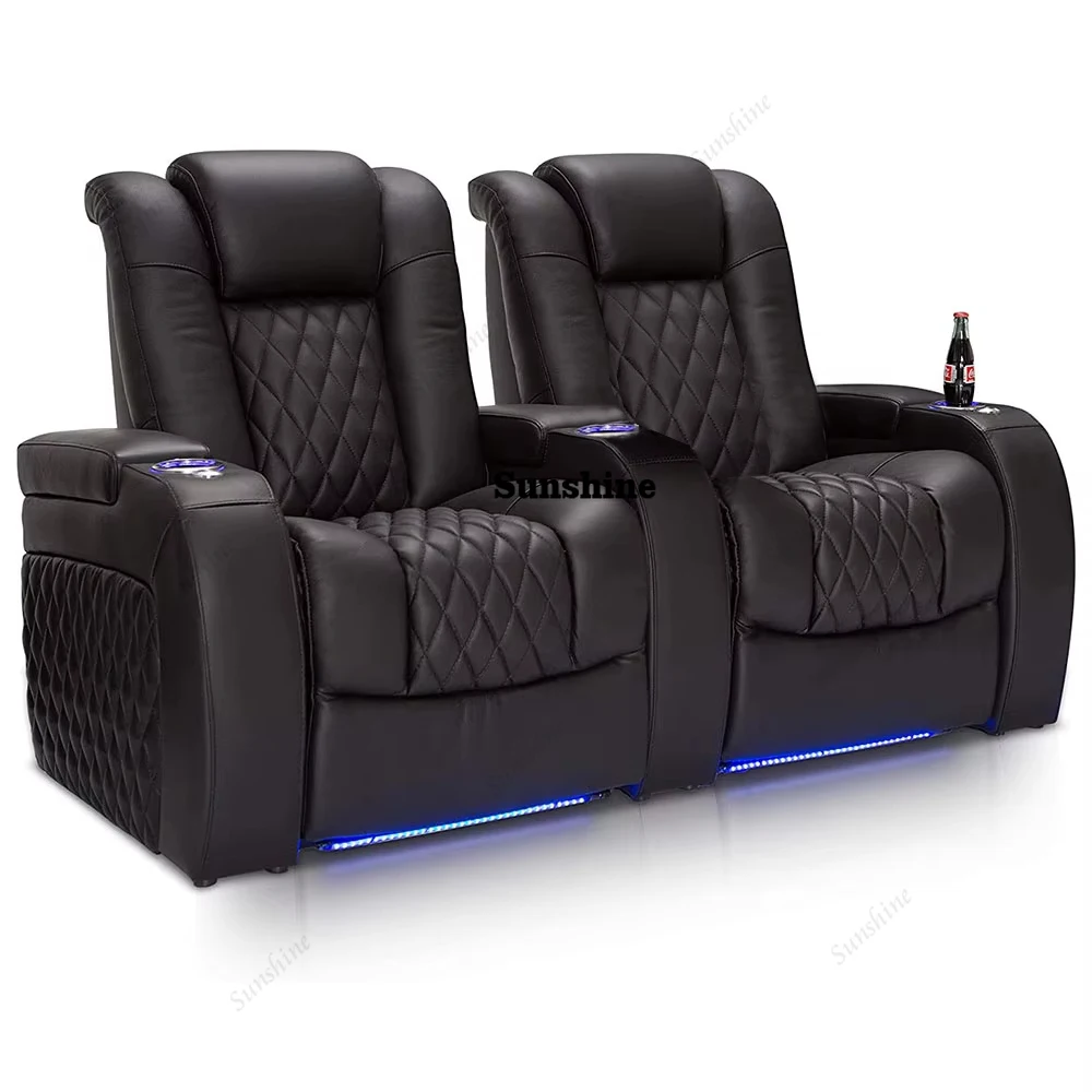 أريكة سينما كهربائية بيضاء الل - مراجعة Home Cinema Interiors وسعره
