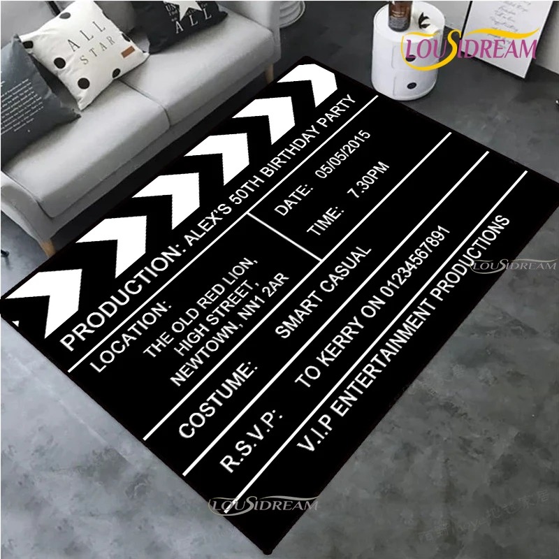 سجادة سينما عتيقة بتصميم لوحة  - مراجعة Home Cinema Kids وسعره