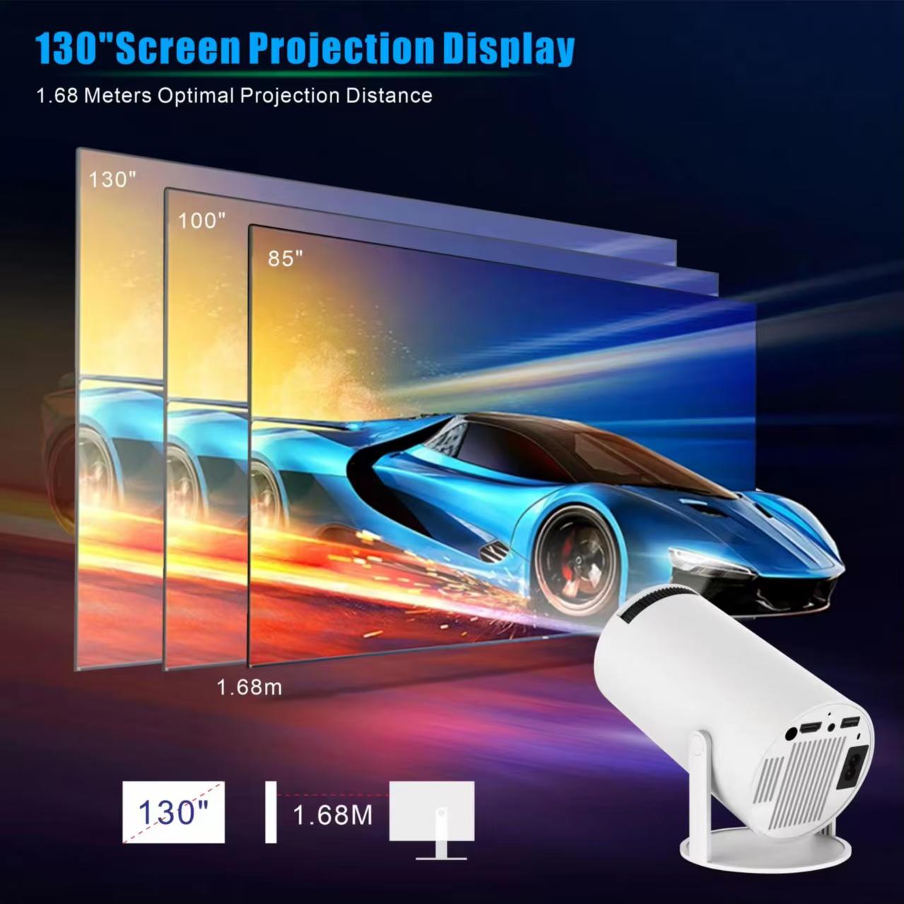 جهاز عرض محمول صغير HY300 بنظا - مراجعة Home Cinema Night وسعره