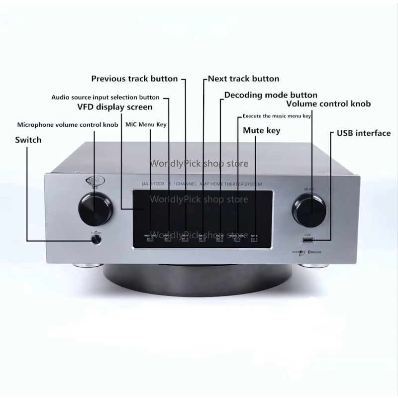 المسرح المنزلي مكبر للصوت الكا - مراجعة Home Cinema Receiver وسعره
