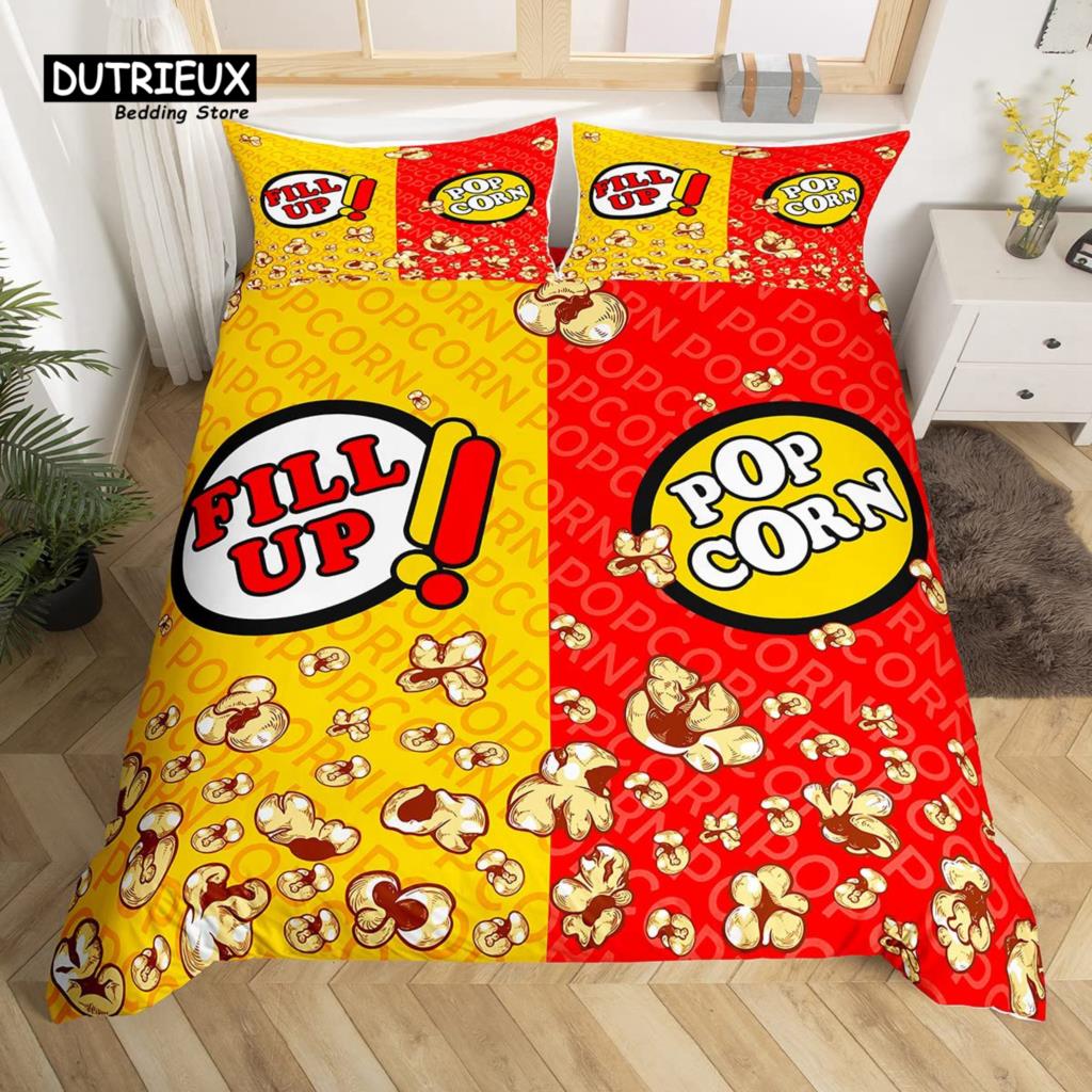 Popcorn Duvet Cover Movie Thea - مراجعة Home Cinema Kids وسعره